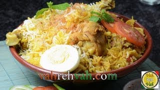 Bhatkal Chicken Biryani Karnataka Speciality  By VahChef  VahRehVahcom [upl. by Ennovahc244]