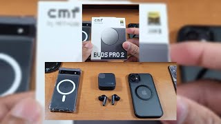 CMF BY NOTHING Buds Pro 2 Wireless Earbuds Unboxing amp First Impressions [upl. by Haila337]