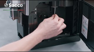 How to clean the coffee funnel in your Saeco machine [upl. by Jovita975]