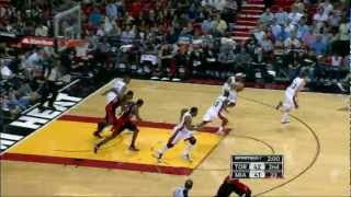 LeBrons sick dish to Haslem for the slam [upl. by Ivets]