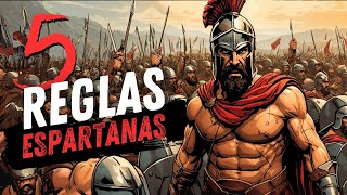 La FILOSOFÍA de ESPARTA 💯 5 REGLAS ESPARTANAS para una VIDA MEJOR [upl. by Bernardi33]