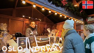 OSLO  The Christmas Market 2023 is open [upl. by Catlaina209]