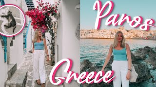 paros greece vlog boat day shopping cute cats [upl. by Draper]