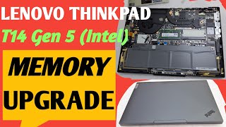 Lenovo ThinkPad T14 Gen 5 Memory upgrade and upgrade options [upl. by Anilosi]