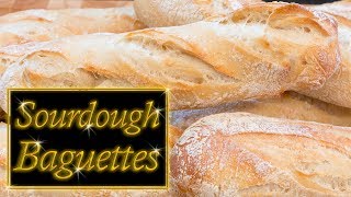 Sourdough Baguettes easy step by step [upl. by Ash]