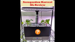 Aerogarden Harvest XL Hydroponics Review Harvest vs Harvest XL [upl. by Petua]