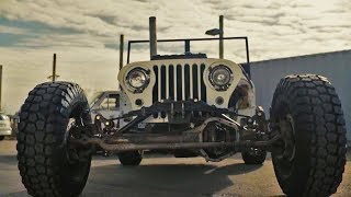 Jeep Willys RAT ROD Insane [upl. by Eisdnil]