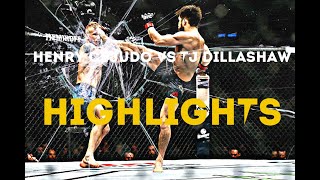 Henry Cejudo vs TJ Dillashaw FIGHT HIGHLIGHTS [upl. by Jacintha]