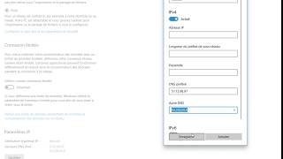 Blocage changer vos DNS Tuto pour Windows 10 [upl. by Enimzzaj]