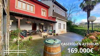 CASERIO ASTURIANO EN LANGREO ASTURIAS CON TERRENO Y 3 EDIFICACIONES 169000€ asturias casa [upl. by Annaj]