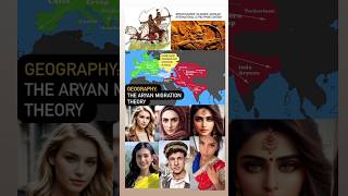 Aryan migration theory map geography map maps [upl. by Griffie]