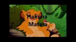 Der König der Löwen  Hakuna Matata Lyrics [upl. by Damiani]