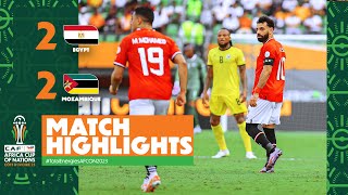 HIGHLIGHTS  Egypt vs Mozambique  ملخص مباراة مصر وموزمبيق 22 TotalEnergiesAFCON2023 [upl. by Assenna360]