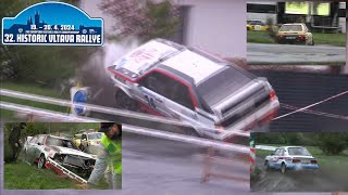 EUROPEAN HISTORIC VLTAVA RALLYE 2024  BEST OF  CRASH [upl. by Rhyne]