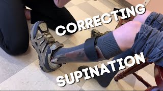 Custom AFO fitting  Supination Foot Correction [upl. by Terrance931]