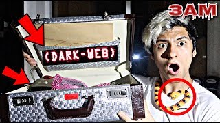 DO NOT OPEN DARK WEB MYSTERY BOX AT 3AM OMG SO CREEPY [upl. by Yztim]