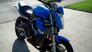 2009 Kawasaki Er6n Review [upl. by Marela]