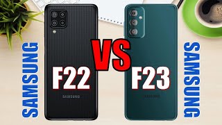 Samsung Galaxy F22 vs Samsung Galaxy F23 ✅ [upl. by Ramraj]