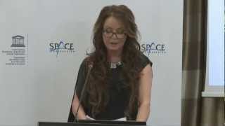 Sarah Brightman LIVE Groundbreaking Announcement from Moscow [upl. by Ittocs485]