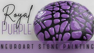 NeuroArt Rock Art  Simple Pearl Royal Purple [upl. by Moclam226]