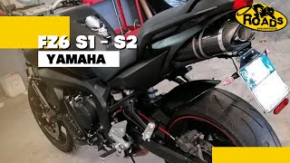 Yamaha FZ6 S1S2  Best Exhaust Sound Compilation  ROADSITALIA [upl. by Isma]