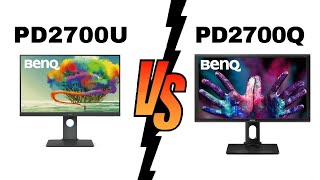 BenQ PD2700U vs BenQ PD2700Q  Which Monitor Is Better [upl. by Leor617]