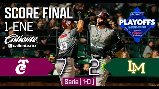 PLAYOFFS Juego 1 🍅 Tomateros vs Cañeros 🎋 1 de Enero 2024 [upl. by Evvie]