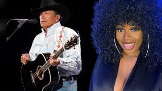 FIRST TIME REACTING TO  GEORGE STRAIT quotYOU LOOK SO GOOD IN LOVEquot REACTION [upl. by Neiluj]