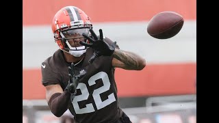 Grant Delpit impresses at mandatory Browns minicamp  Sports4CLE 61422 [upl. by Orvie]