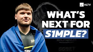 s1mple on return to pro play quotNAVI won the Major so some plans have changedquot [upl. by Anatola]