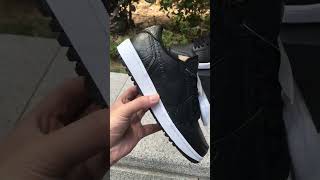 Air Jordan 1 Low Golf “Black Croc” [upl. by Karla]