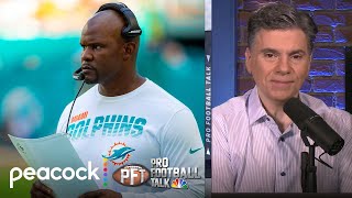 Brian Flores Mike Tomlin lead NFL Coach of the Year race so far  Pro Football Talk  NBC Sports [upl. by Nate]