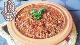 Lentilles à la Marocaine [upl. by Accemahs]