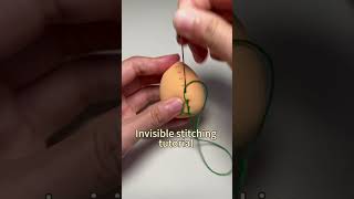 Invisible stitching tutorial 🥰manufacturing dresstells amazonfinds hacks handsewing tricks [upl. by Drud543]