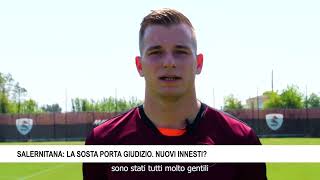 SALERNITANA LA SOSTA PORTA GIUDIZIO NUOVI INNESTI [upl. by Torrlow333]