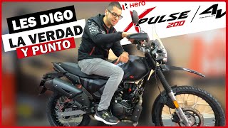 A Prueba La NUEVA Hero XPULSE 200 4V  ¿En verdad cambio [upl. by Anelhtac]