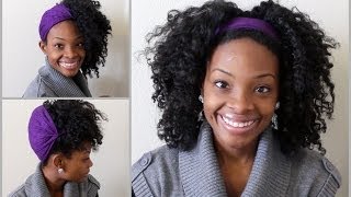 1 Headband 3 Ways  The Natural Me [upl. by Kym]