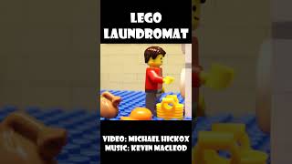 Lego Laundromat Short lego legoanimation legostopmotion legofail [upl. by Ahseyk]