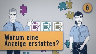 Opfern helfen  aber wie Clip 6 Warum eine Anzeige erstatten [upl. by Anaid]