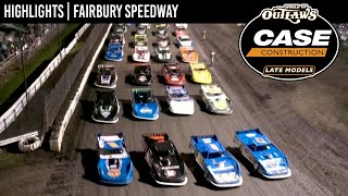 World of Outlaws CASE Late Models at Fairbury Speedway July 30 2022  HIGHLIGHTS [upl. by Ynnaj174]