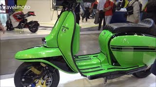 The 2019 Lambretta scooters  Show Room Italy [upl. by Enyrat]