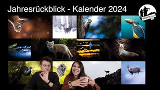 Fotokalender 2024  fotografischer Jahresrückblick mit Bildbesprechung und persönlichen Highlights [upl. by Onaled]