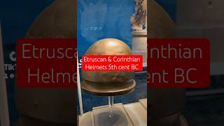 Etruscan amp Corinthian Helmets 5th century BC [upl. by Ehc807]