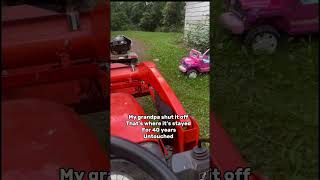 40 year old Lawn Mower RESTORATION countrymusic country lawnmower restoration restoring [upl. by Gathard]