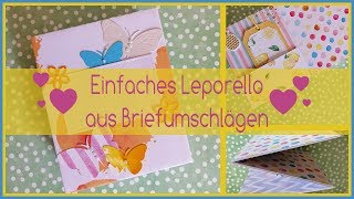 Leporello Tutorial  Anleitung auf deutsch  ‼️ MIT SPRACHFEHLER ‼️ [upl. by Kaine506]