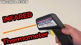 Best Infrared Thermometer Cen Tech 60725 from Harbor Freight Tools [upl. by Tonie]