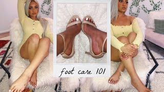 How To NOT Have Crusty FEET Foot care 101 Must SEE for Summer [upl. by Bernardine]