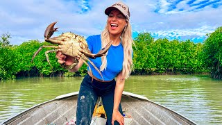 CRABBING FISHING amp CAMPING IN AUSTRALIA 🇦🇺 [upl. by Laekim]