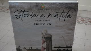 A Palazzo Paolina in mostra le quotStorie a Matitaquot di Stefano Petri [upl. by Pinkerton]