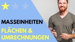 Flächeneinheiten umrechnen mm2 cm2 dm2 m2 km2  Maßeinheiten  Umrechnungsfaktoren [upl. by Robbin]